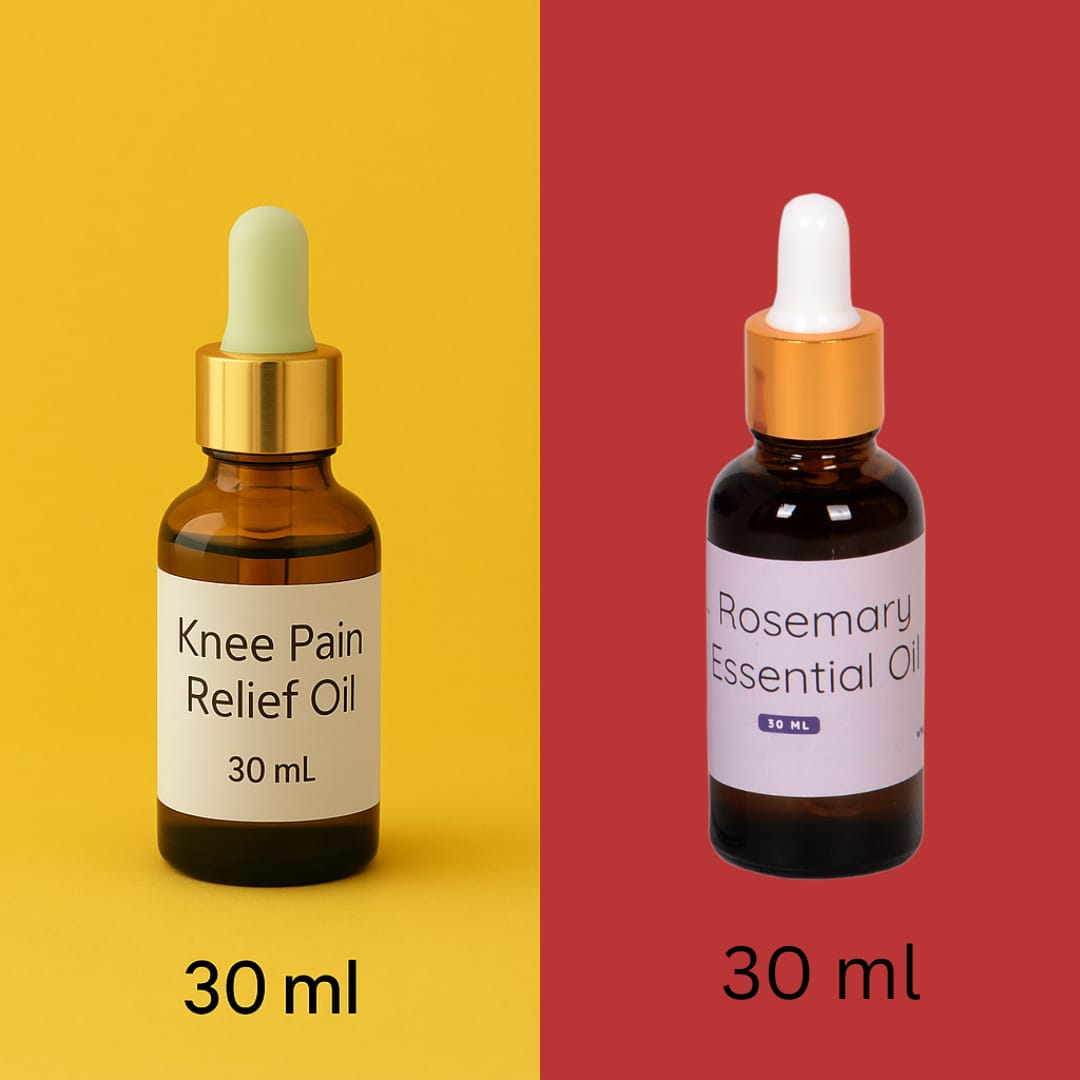 Knee Pain Oil 30 ml + Rosemary Oil 30ml